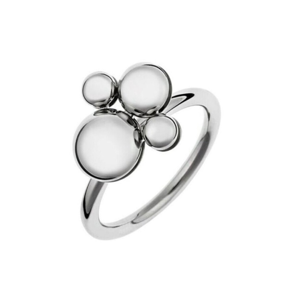 Calvin Klein Silver Bubble Ring, NEW, Spinner